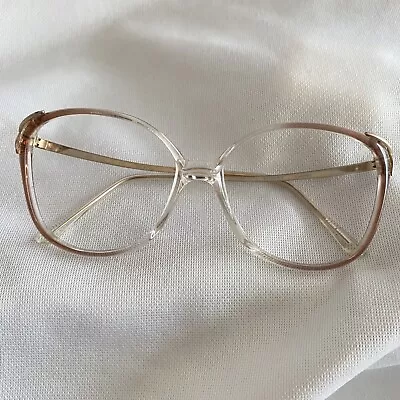 Vintage 80s 90s US Optical Elegant Lady Frames Eyeglasses Glasses 53 16 140 • $28.49