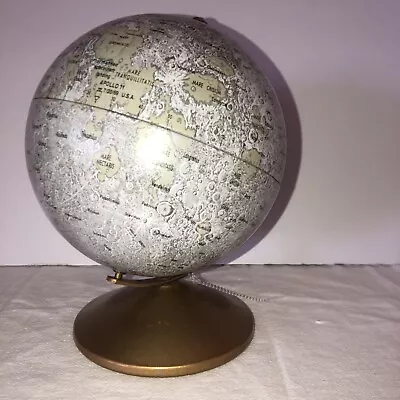 Vintage Replogle Globe The Moon Authentic 6in Model. PRE~OWNED • $249