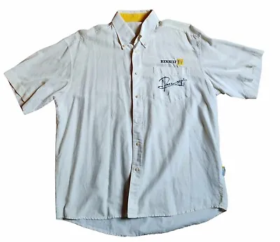 Renault F1 Team Pit Crew T-Shirt (L)  Signed Jean Ragnotti Rallye Legend • $399