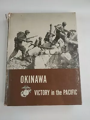 $34.98 • Buy Vintage 1955 Okinawa Victory In The Pacific, Marine Corps Hardcover Book. A