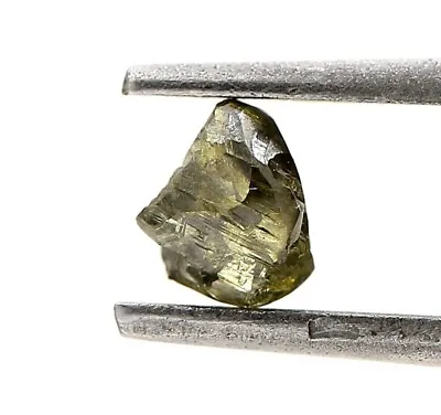 African Uncut Raw Diamond 0.51ct Gray Sparkling Natural Irregular Shape For Gift • £32.77