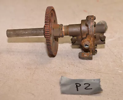 California Brass Gear Pump Water Pump Hit & Miss Steam Engine Vintage Part P2 • $94.99