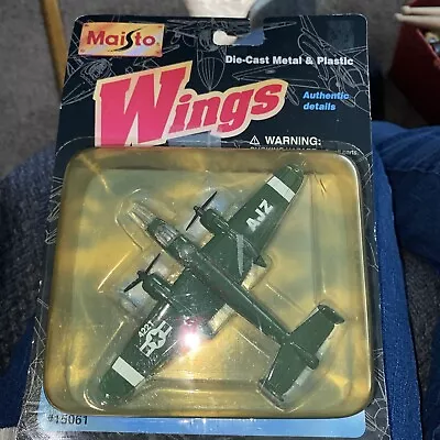 Maisto Tailwinds #15061 Plane Model 1997 NIB Open Box • $9.75