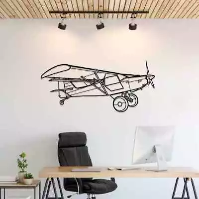 Wall Art Home Decor 3D Acrylic Metal Plane Aircraft USA Silhouette S7 STi • $87.99