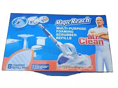 Mr. Clean Magic Reach Scrubbing Tub And Shower Pad Refills 8 In Box DISCONTINUED • $39.99