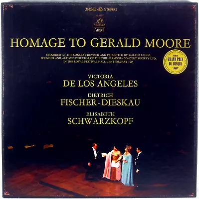 2 LP BOX ANGEL Homage To Gerald Moore SCHWARZKOPF FISCHER-DIESKAU SB-3697 NM- • $9