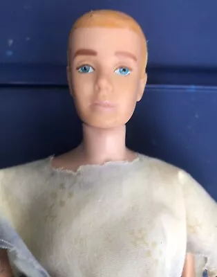 £48.65 • Buy Vintage 1960s Ken Doll Blond Flocked Hair Straight Leg Barbie Mattel Roman Toga?