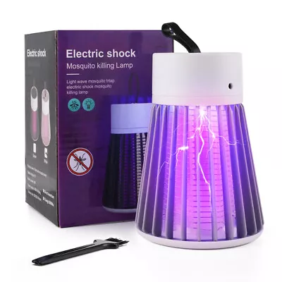 Electric LED Mosquito Killer Lamp Fly Trap Insect Bug Zapper Catcher UV Mozzie • $8.09