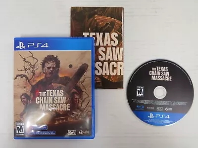 The Texas Chainsaw Massacre - Sony Playstation 4 Ps4 Video Game - Mint! • $30