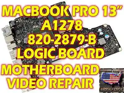 Macbook Pro A1278  2010 13  820-2879-b Logic Board Motherboard Repair & Warranty • $84.95