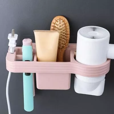 1Pc Wall Mount Hair Dryer Holder Hair Straightener Stand Storage Rack Hanging AU • $20.76