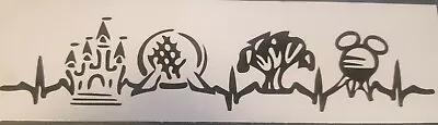 $6.50 • Buy Disney World Parks Vinyl Car Tumbler Decal/Sticker