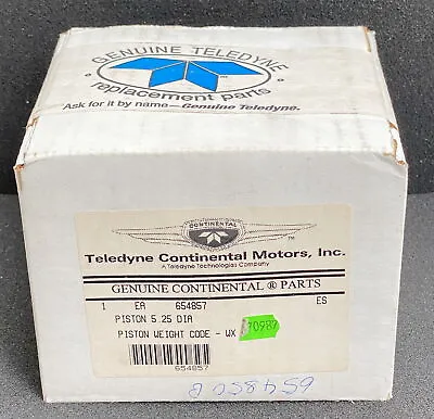 TCM Continental 654857 5.25  Aircraft Engine Piston NEW (TN) • $390