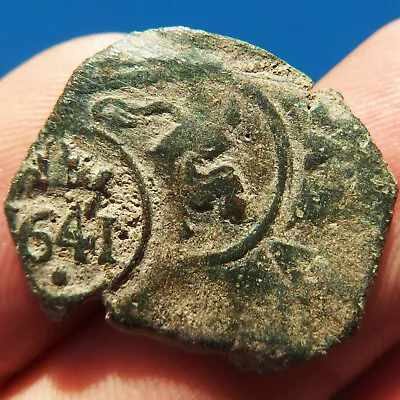 $33 • Buy 1641, Spain, Philip IV, 8 Maravedis Coin, Green Patina!!