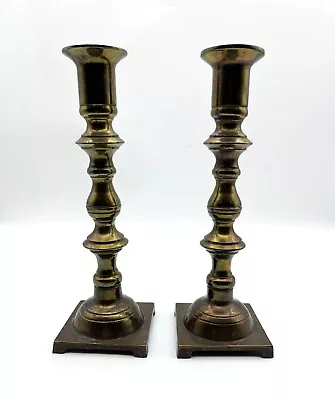 Vintage Brass Candle Stick Holders  • $22