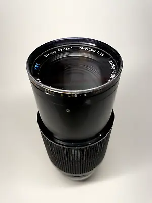 Vivitar Series 1 VMC 70-210mm 1:3.5 Macro Focusing Zoom... Canon FD Mount • $30.15