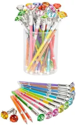 Diamond Shaped Ink Gel Pen (24 Pack) 7 .  Multi Color Inks • $14.99