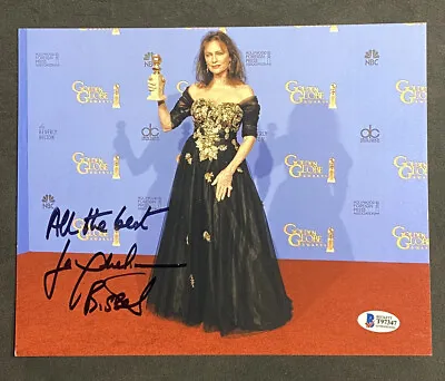 $10 • Buy Jacqueline Bisset Signed 8x10 Golden Globe Awards Picture / Beckett