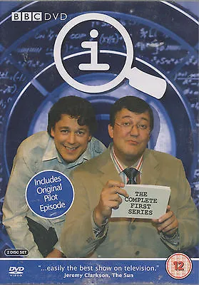 QI - Complete 1st Series + Pilot Episode. Stephen Fry (2xDVD SET 2006) • £3.99