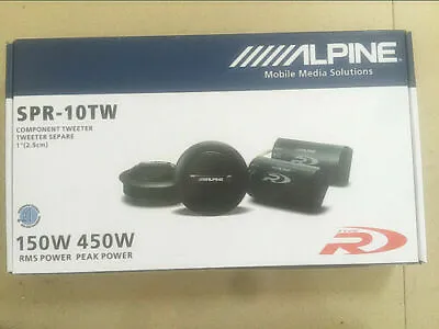 For Alpine SPR-10TW 1  Component Tweeter/ 1-inch Car Tweeters Type-R Alpine  • $58.50