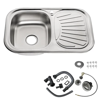 £55.37 • Buy Kitchen Sink 75CM Stainless Steel Sink Sink Built-in Sink Sink Sink 