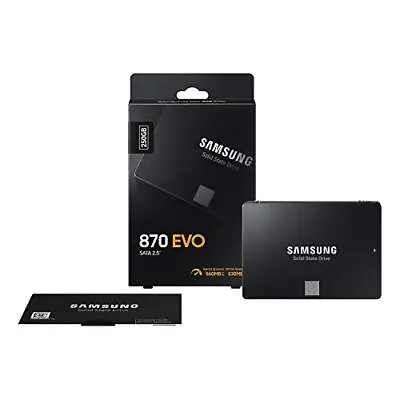 Samsung SSD 870 EVO 250 GB Form Factor 2.5 Inch Intelligent Turbo Write Magi • £37.40