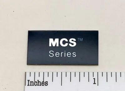 MCS Turntable Badge Logo For Dust Cover Metal Custom Made • $8.95