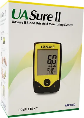 $99.99 • Buy UASure Uric Acid Meter, Test Kit For Uric Acid. Gout Monitor - USA Seller