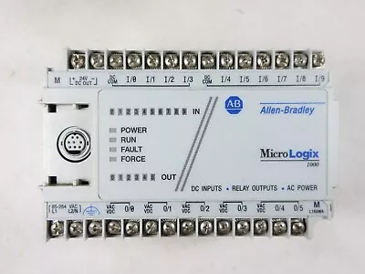 Allen Bradley MicroLogix 1000 Analog 1761-L16BWA Works But Has A Few Issues • $259
