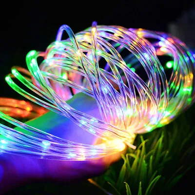 33FT 100 LED Strip Rope Light Tube String Outdoor Garden Party Decoration Lights • $12.29