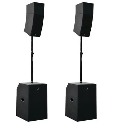 £1879 • Buy 2x Studiomaster CORE151 Active Column Array Speaker Bluetooth 4400W