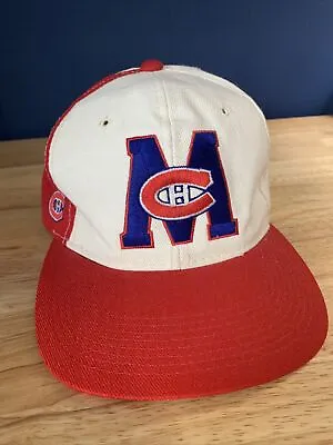Montreal Canadiens RARE Vintage NHL Sports Specialties Snapback Cap Wool Blend • $104.99