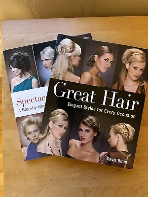 Two Hairstyling Books - Great Hair & Spectacular Hair A Step By Step Guide • £8.50