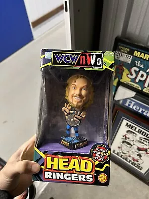 1999 NEW WCW/NWO TOYBIZ  DDP  Wrestling HEAD RINGERS Statue With BELT • $70