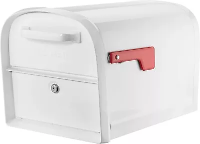 Architectural Mailboxes 6300W-10 Oasis 360 Mailbox White • $90