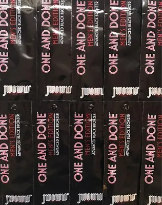 10 JWOWW One And Done Men's Edition Black Bronzer Tanning Lotion Packets • $19.95