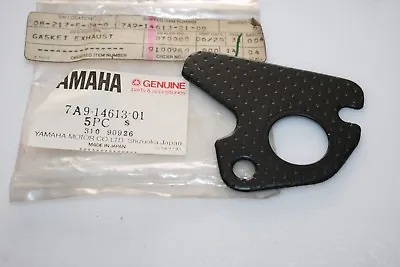 $4 • Buy NOS Yamaha SNOWBLOWER WATER PUMP EXHAUST GASKET 7A9-14613-01 