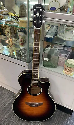 Yamaha APX500II Thinline Acoustic Electric Guitar 6 String  Brown Sunburst • $440