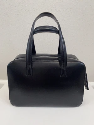 $299.99 • Buy Cartier Panthere Handbag Leather Black Doctor Bag Luxury