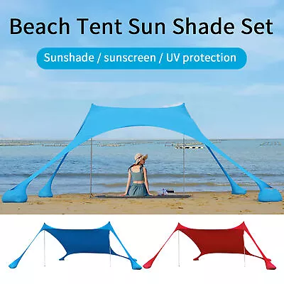 82*66  Instant Tent Outdoor Cabin Waterproof Family Dome Portable Camp Shelter • $112.17