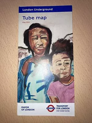 London Underground Tube Map.  (. 2022.   May.  ) • £1.50