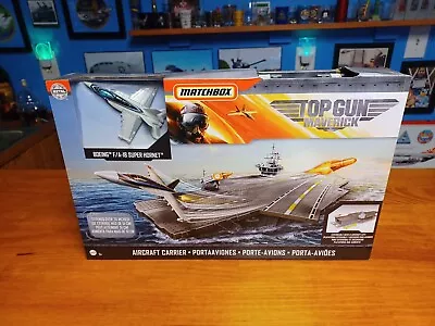 2020 Matchbox Top Gun Maverick Movie Aircraft Carrier Set Diecast New Rare • $145