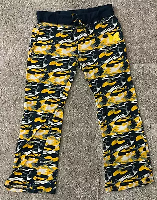 Michigan State Camo Flared Legging Sweatpants -  Sideline Apparel Ladies Size L • $25