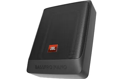 JBL BassPro Nano 6 X8  200W Compact Enclosed Powered Amplified Car Subwoofer • $189.95