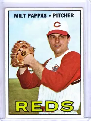 1967 Topps - #254 Milt Pappas • $1.85