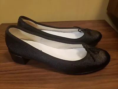 £72.11 • Buy Repetto Black Camille Ballet Shoes Size 38 - 7US