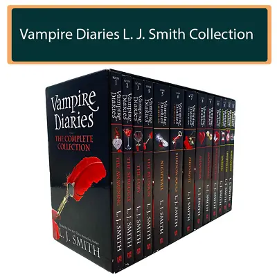 L. J. Smith Vampire Diaries Complete 13 Books Collection Box Set Awakening NEW • £43.40