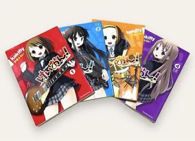 K-On! Vol.1-4 Set Japanese Manga Time KR Comics Japanese NEW • $19.70