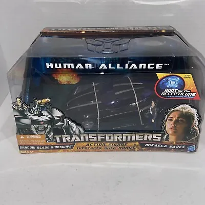 Transformers HFTD Human Alliance Shadow Blade Sideswipe Mikaela New • $59.99