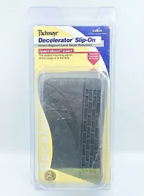 Pachmayr Decelerator Slip On Butt Stock Large PN# 04412 - Black New! • $22.99